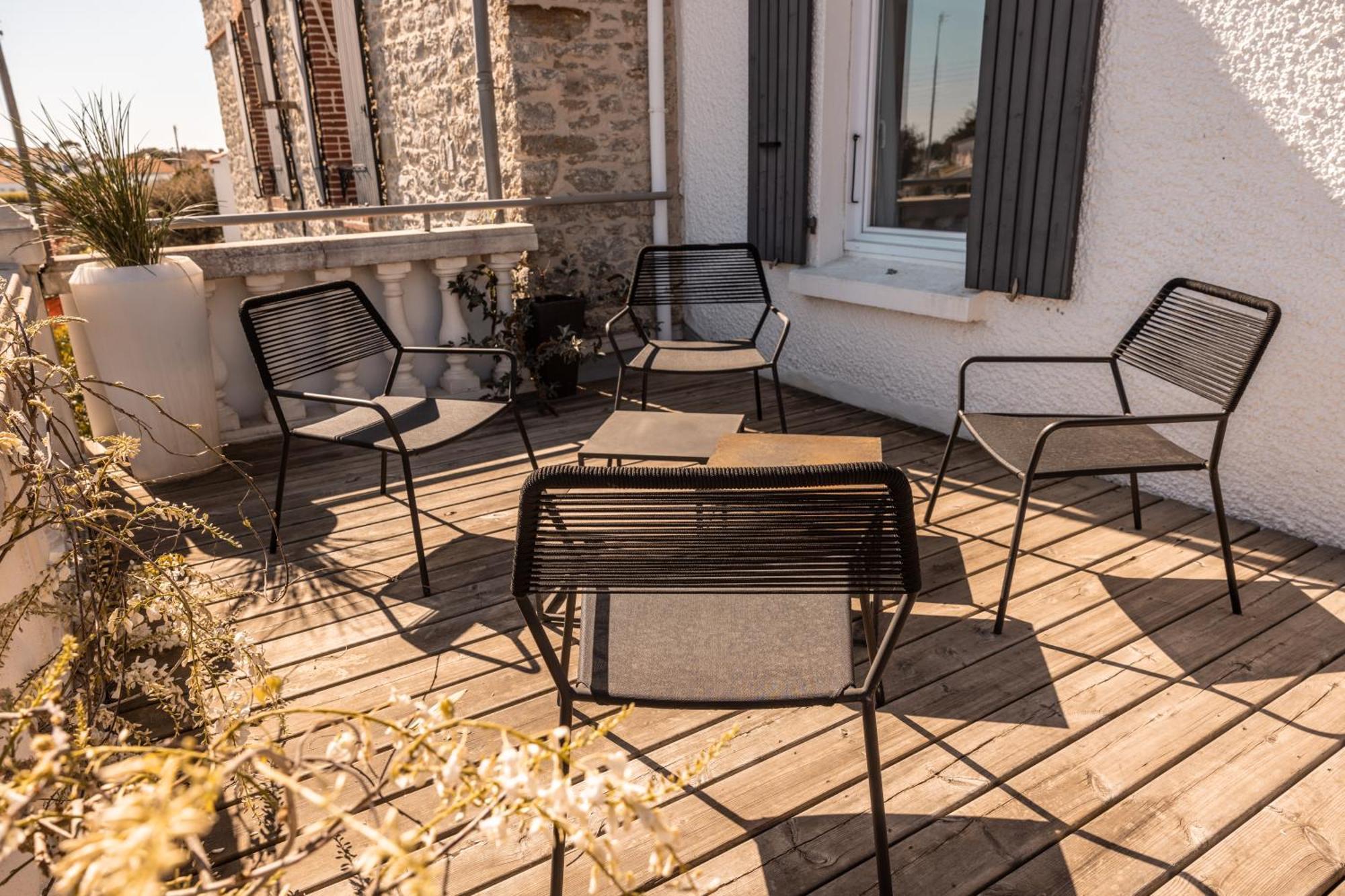 Logis Hotel La Chaize Noirmoutier-en-l'Ile Dış mekan fotoğraf