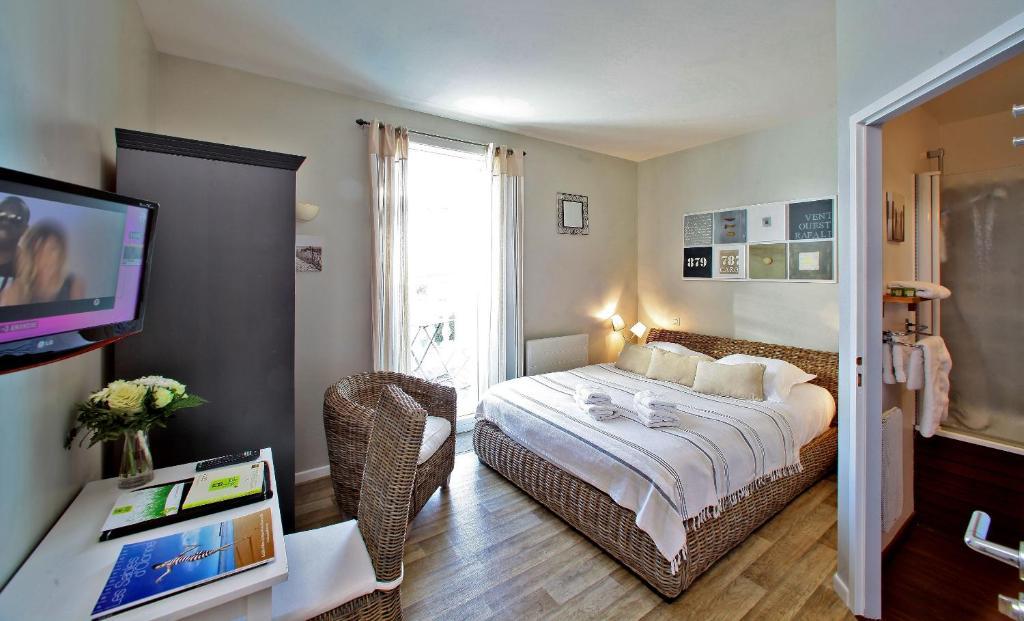 Logis Hotel La Chaize Noirmoutier-en-l'Ile Oda fotoğraf
